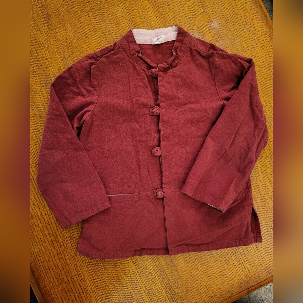 Popovich burgundy blazer